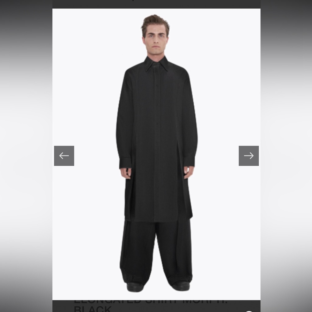 Bat Norton ELONGATED SHIRT MORPH